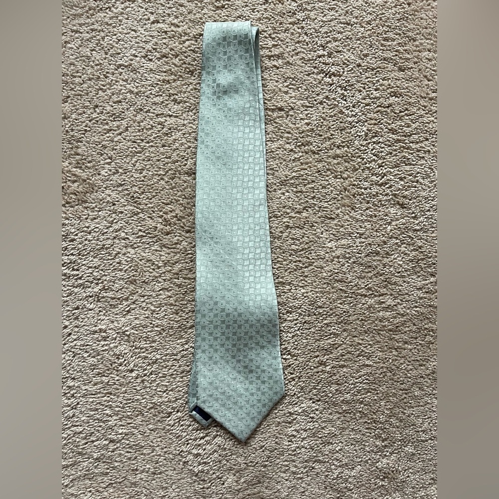 Mint Green 100% Sill Kings Size Tie
